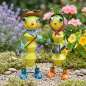 Preview: 2er Set Liebliches Raupenpaar Luise & Luis ca. 40 cm - Dekofigur